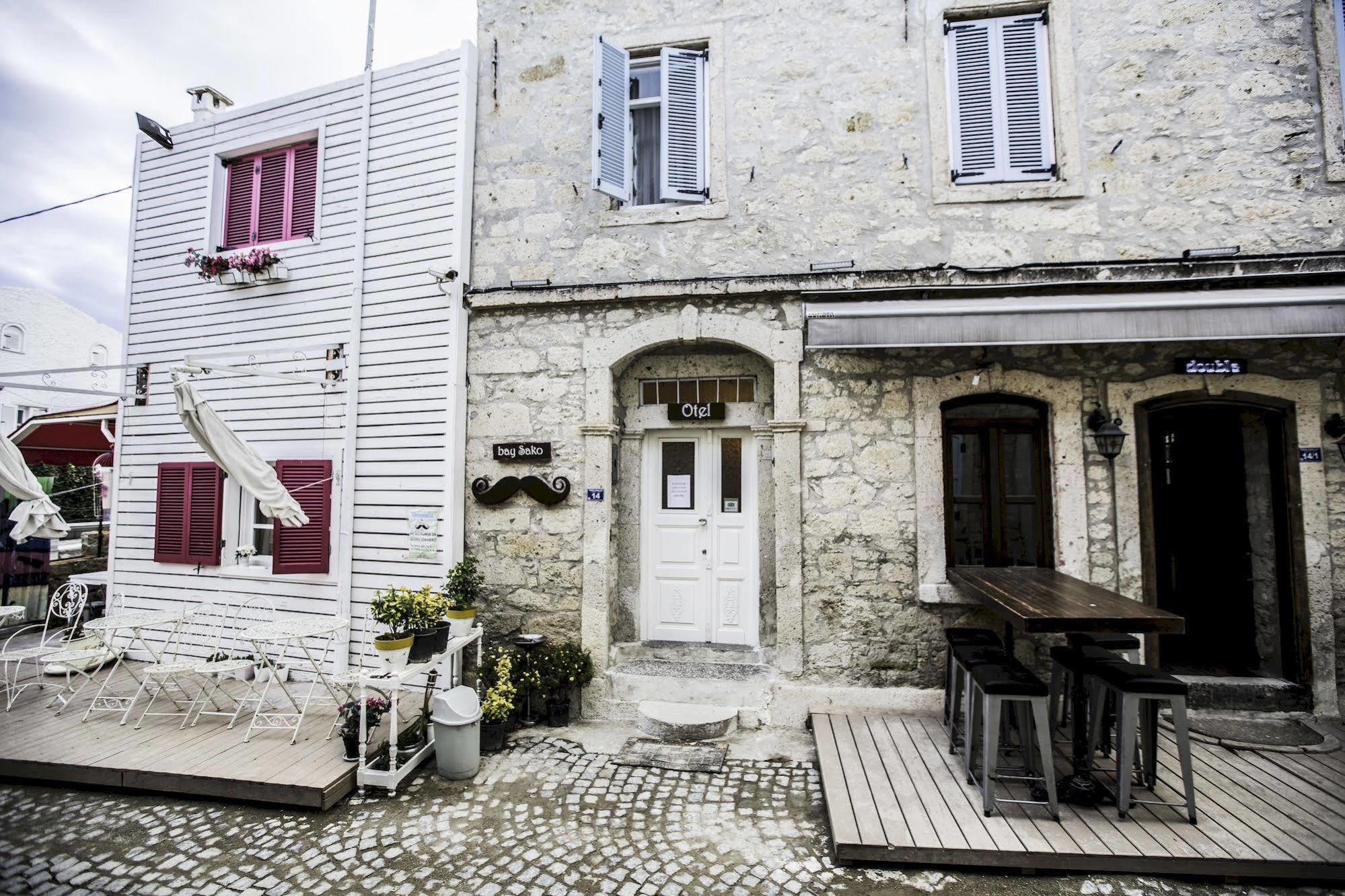 The White Hotel Alacati Exterior foto